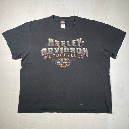 2015 Harley Davdison "Dallas" Black Tee Size XL USED v19153
