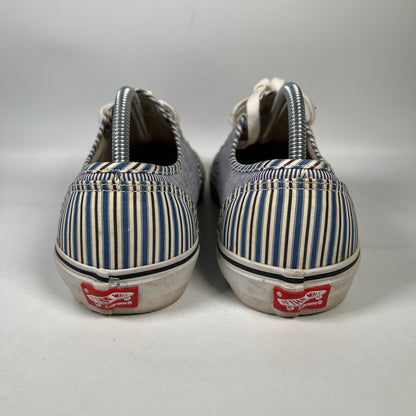 Vans Era Supreme CDG Shirt Blue White (2012) Size 9.5 USED s20191