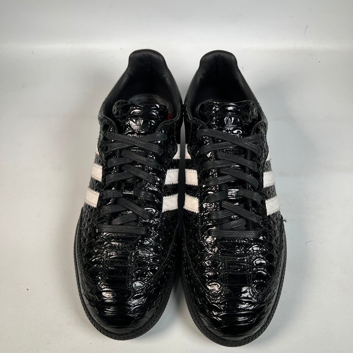 Adidas Samba OG Made in Italy Black Croc (2024) Size 9 USED s21850