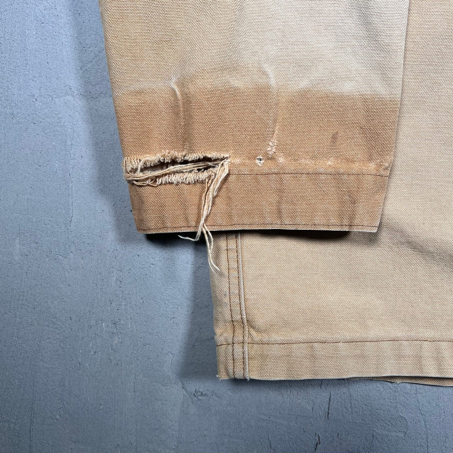 1990s LL Bean Tan Workwear Field Jacket Size XL USED v19275