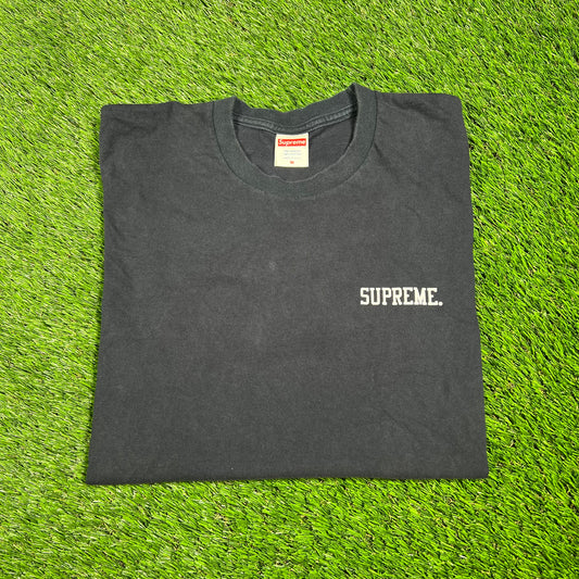 Supreme Fighter Navy Tee Size Medium USED x14342