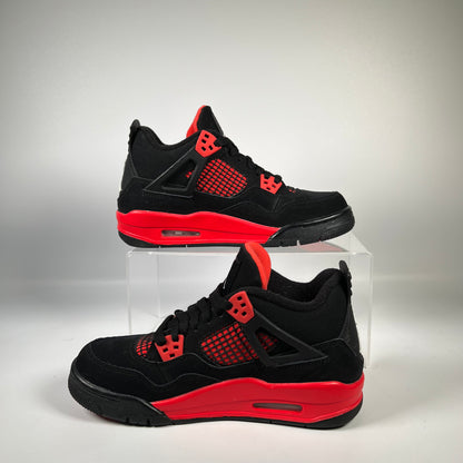 Jordan 4 Red Thunder (2021) Size 6Y USED s18955