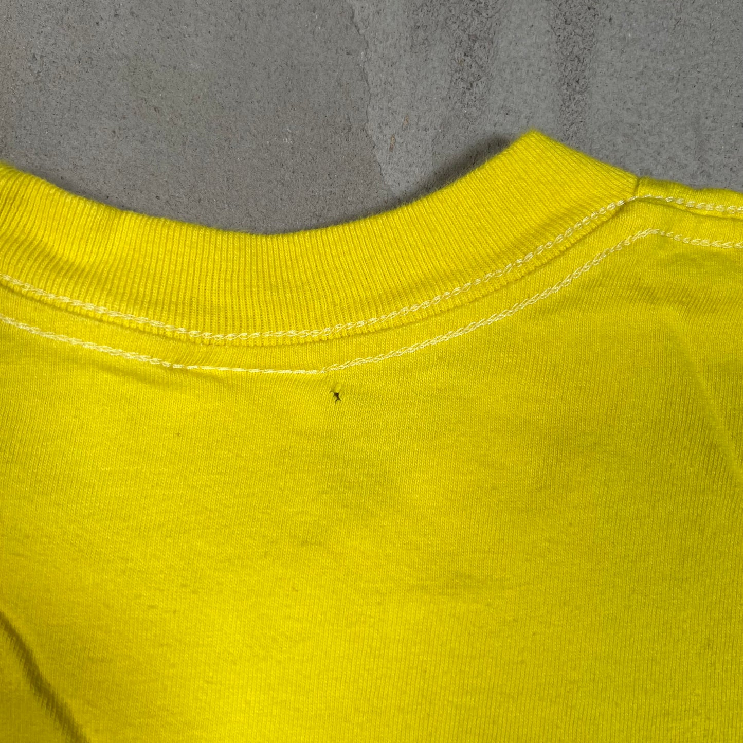 Supreme Ludens Yellow Tee Size Large USED x17635