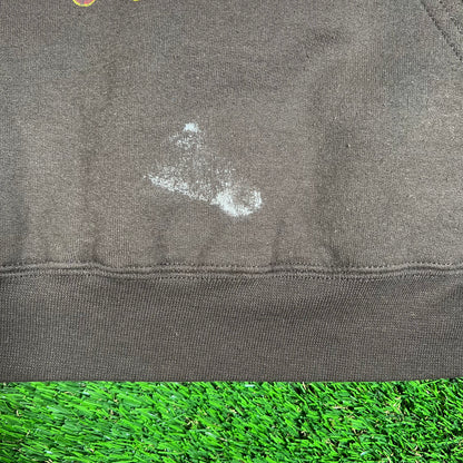 2017 Travis Scott Astroworld Around The World Brown Hoodie Size Large USED x14564