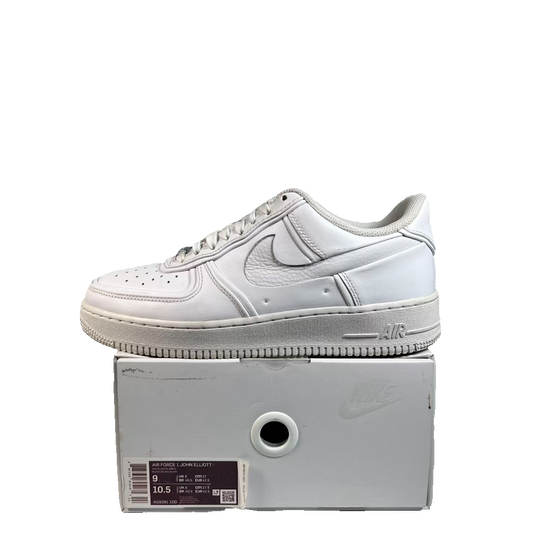 Nike Air Force One Low John Elliott White (2018) Size 9 USED s23562