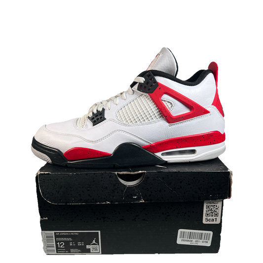 Jordan 4 Red Cement (2023) Size 12 USED s22690