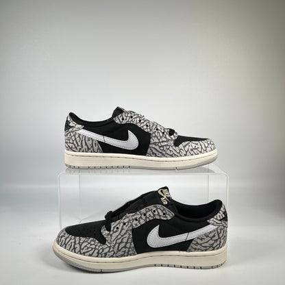 Jordan 1 Low Black Cement Size 4.5Y NEW s16017