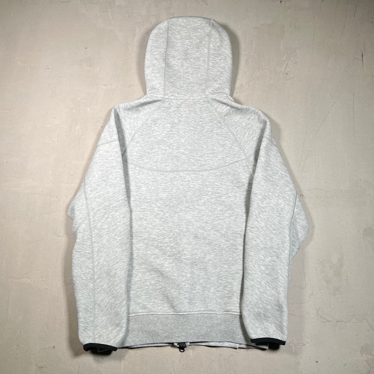 Nike Tech Grey Zip Up Hoodie Size Small USED v19549