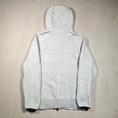 Nike Tech Grey Zip Up Hoodie Size Small USED v19549