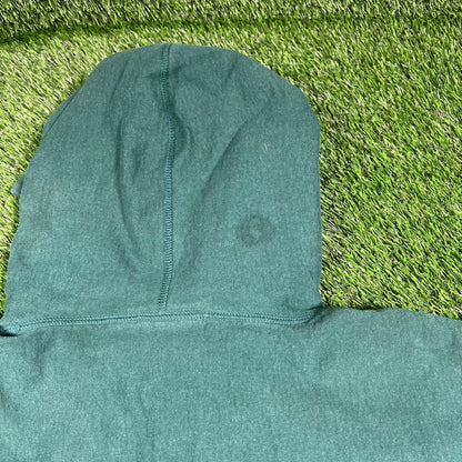 Supreme Green Pearl Logo Hoodie Size XL USED x15804
