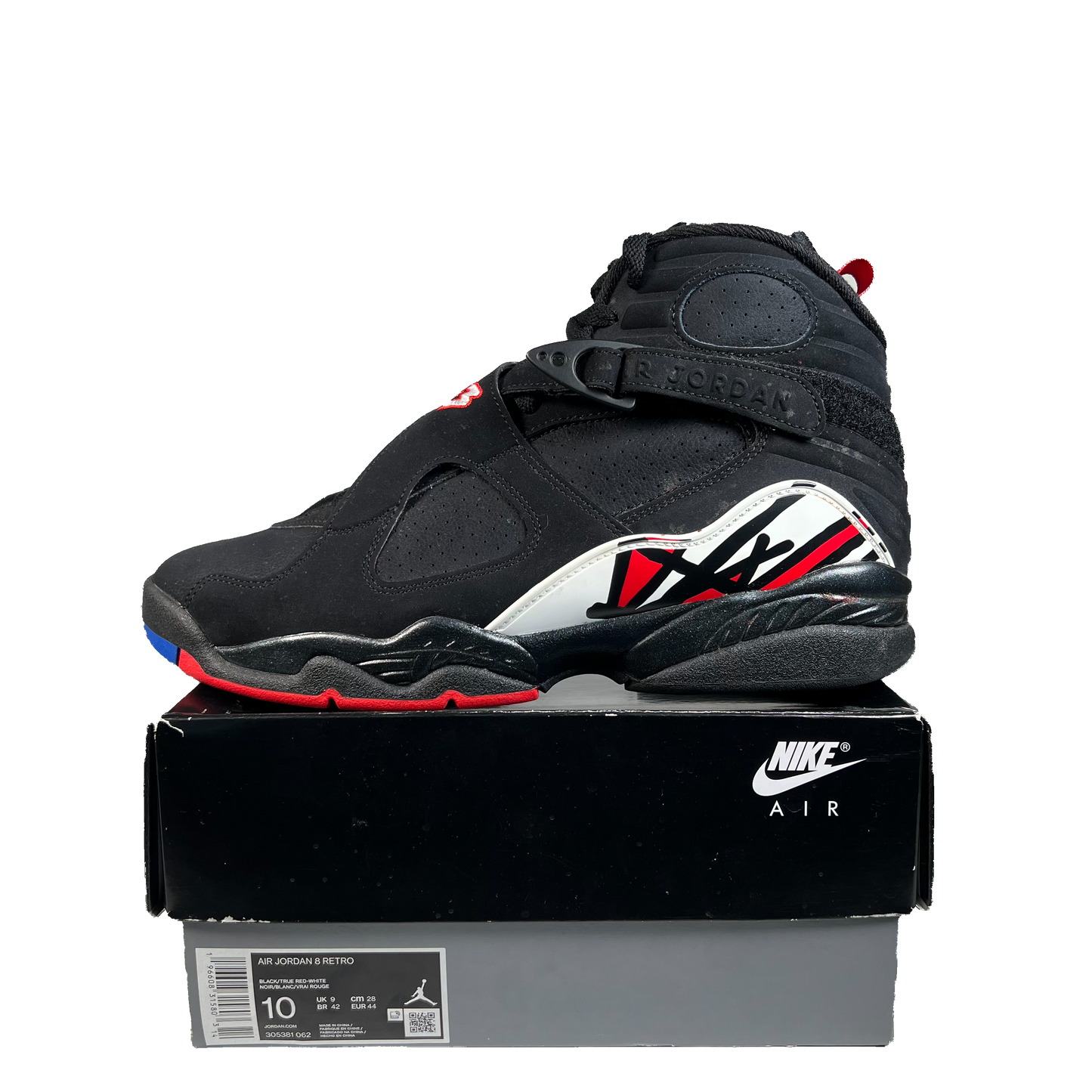Jordan 8 Playoffs (2023) Size 10 USED s22024