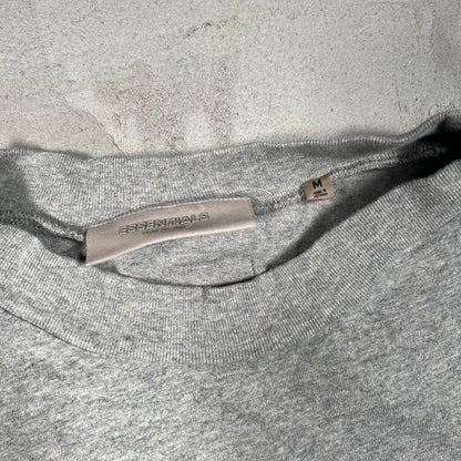Essentials Fear Of God Grey 1977 Tee Size Medium USED x17413