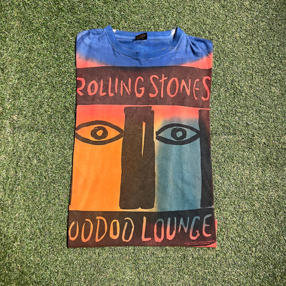 1994 Rolling Stones "Voodoo Lounge" AOP Tee Size XXL USED v16120