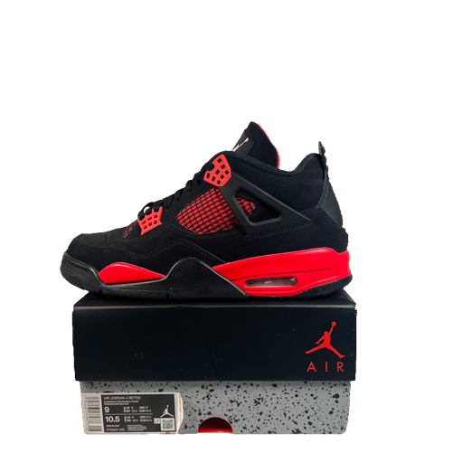 Jordan 4 Red Thunder (2022) Size 9 USED s23598