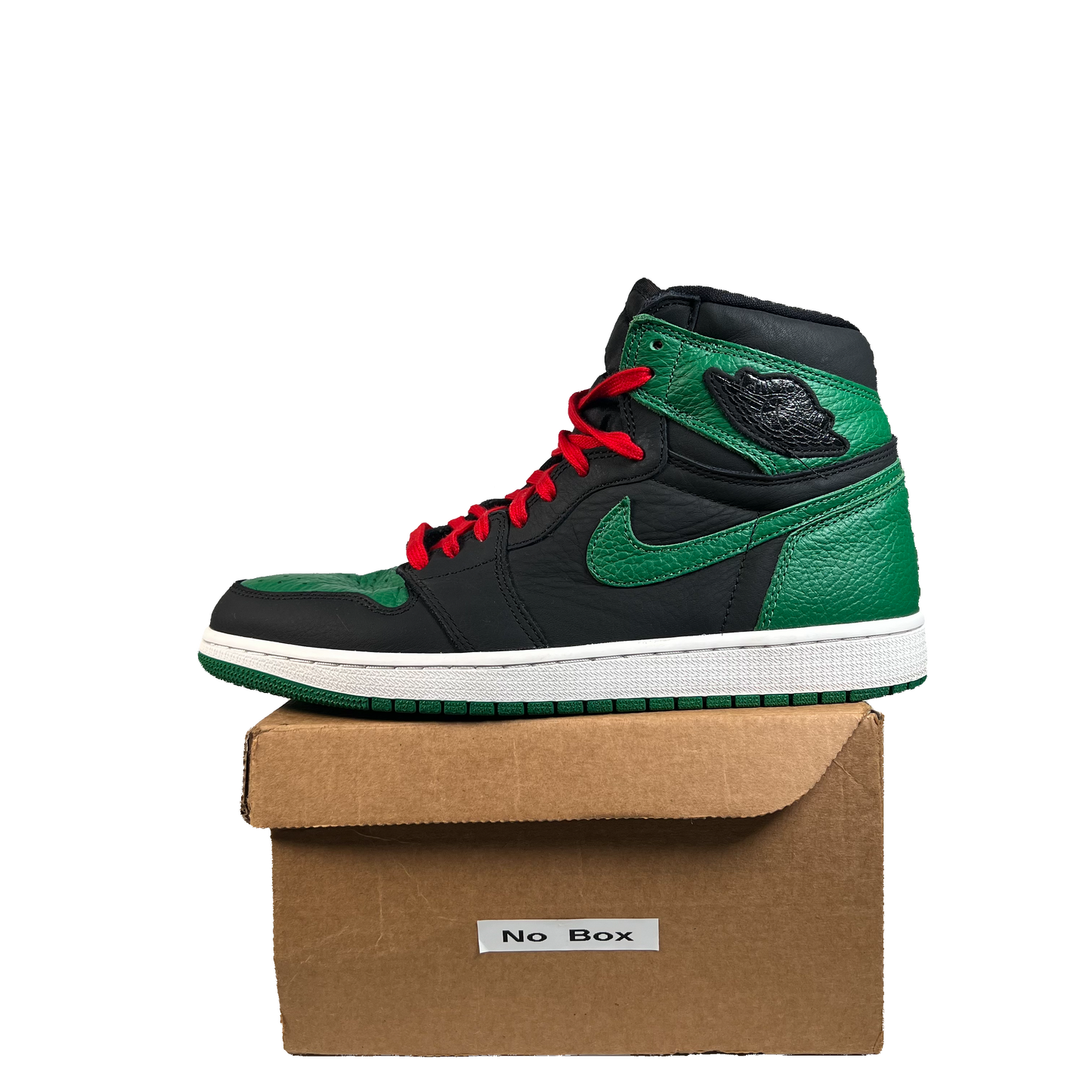 Jordan 1 High Pine Green Black (2020) Size 10 USED s20981