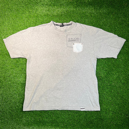 2004 Sean John Grey "Pocket" Tee Size XL USED v17153