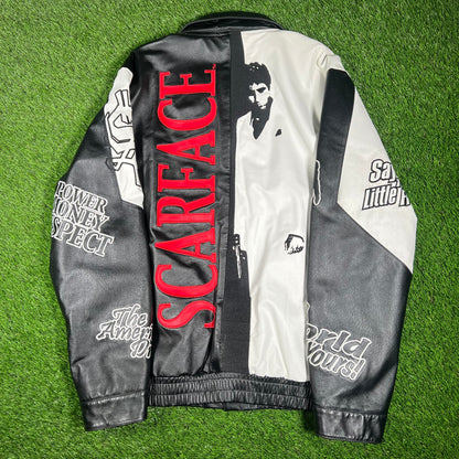Scarface JH Design Leather Promo Jacket Size XL (tailored) USED v17386