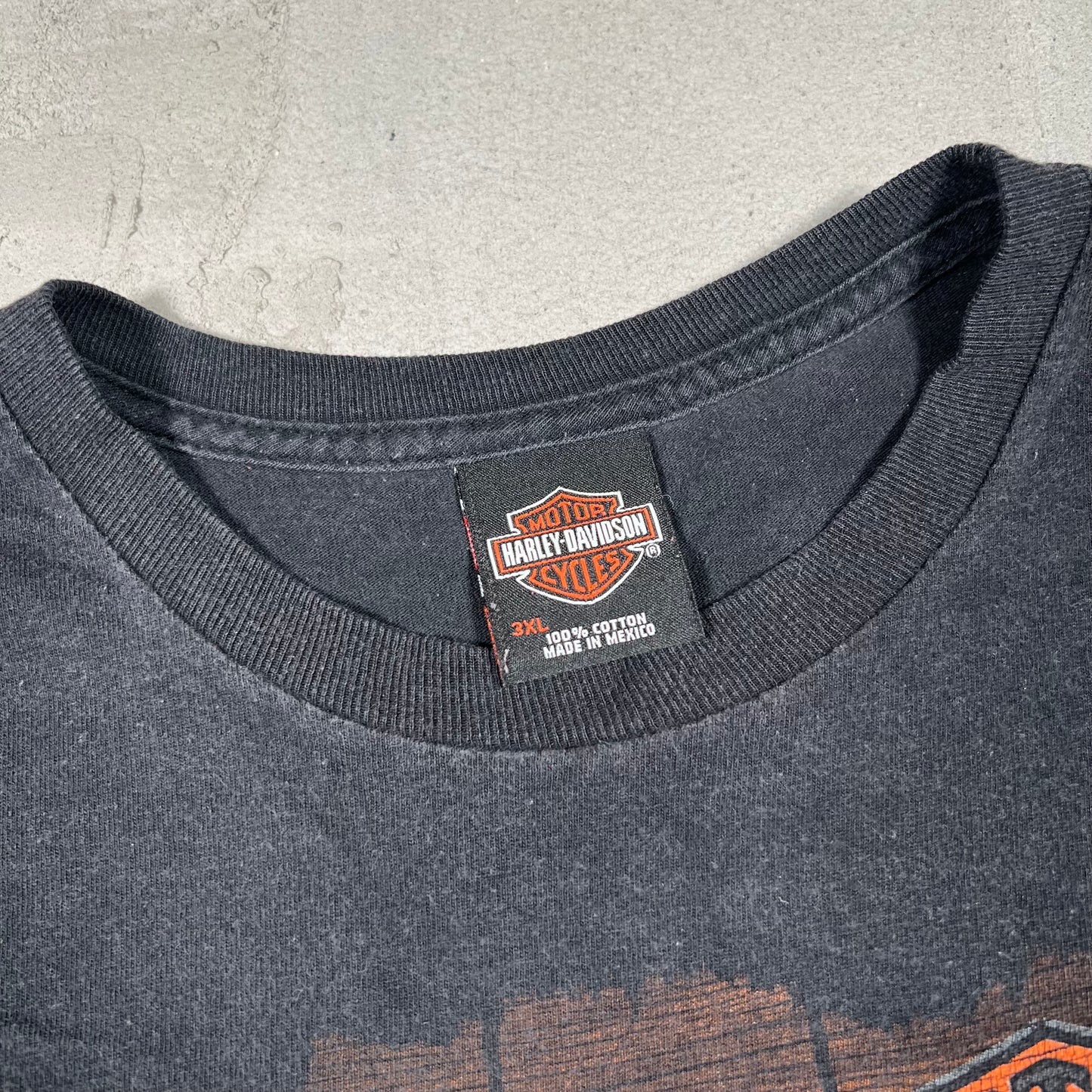 2012 Harley Davidson Black "Pinup Girl" Tee Size 3XL USED v19407
