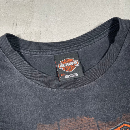 2012 Harley Davidson Black "Pinup Girl" Tee Size 3XL USED v19407