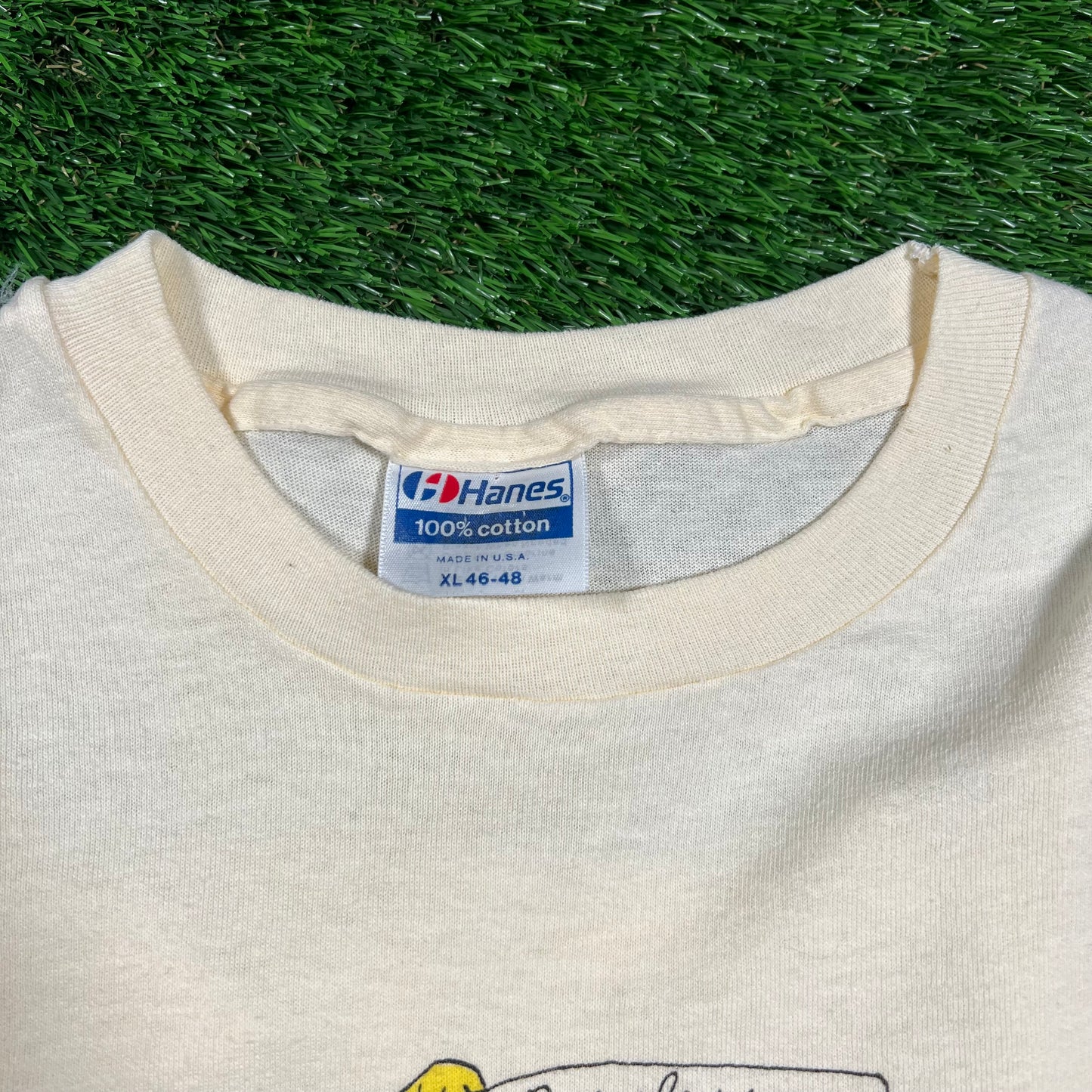 1984 Far Side Comics "Boneless Chicken" Tee Size XL USED v18436
