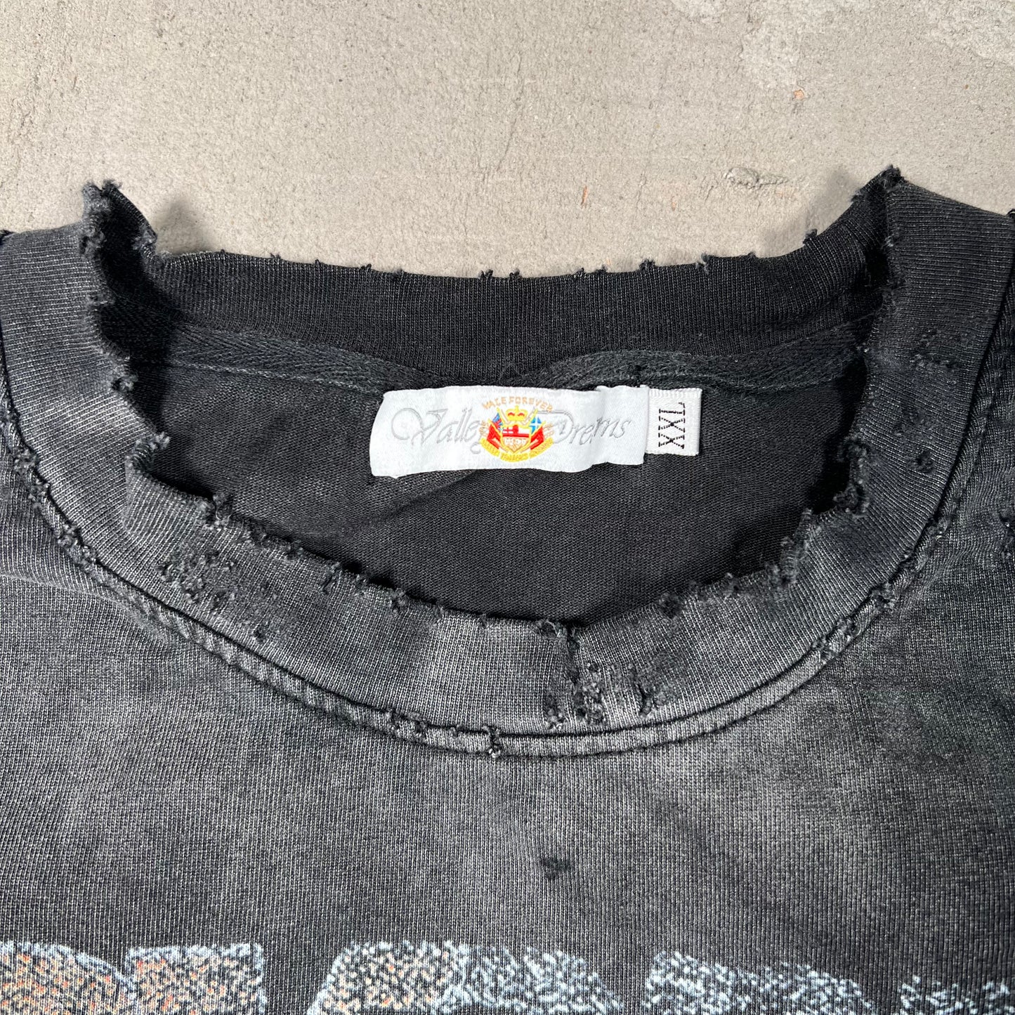 Vale Stanley Everthing About AOP Black Tee Size XXL USED X17544