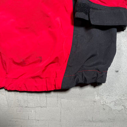 Y2K North Face Summit Series Gore Tex Red Zip Up Jacket Size Large USED v20344