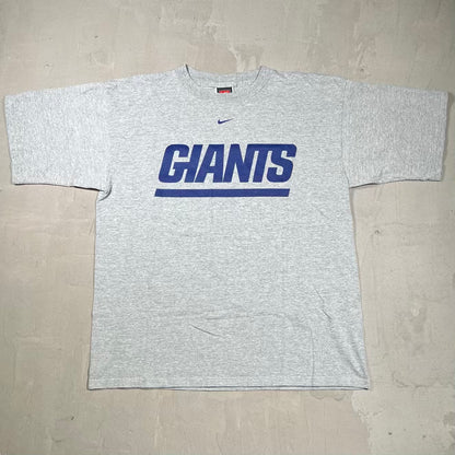 Y2K Nike Giants Team Tee Grey Size Medium USED v20066
