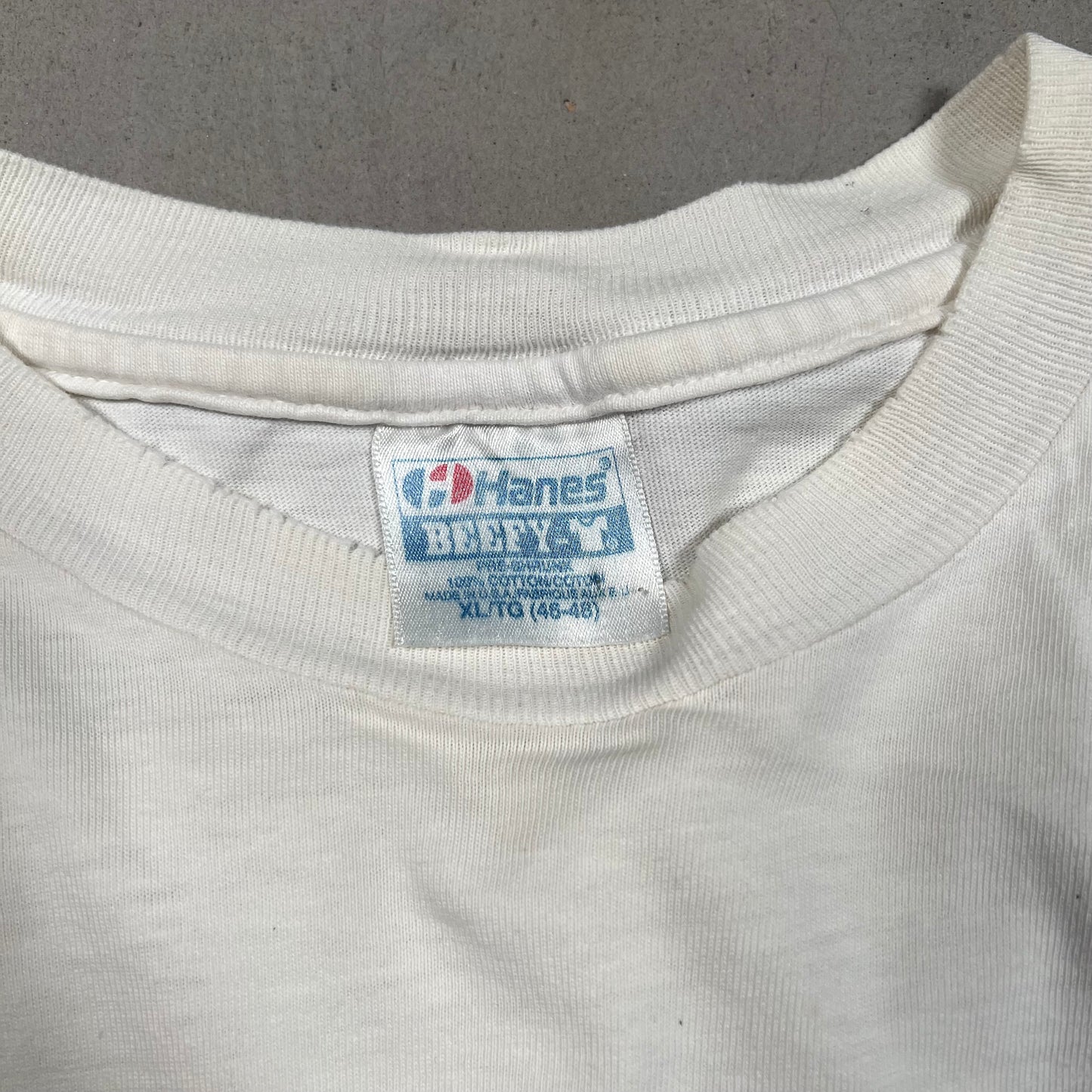 1987 Grateful dead club jed tee white Size XL hanes tag USED v12448