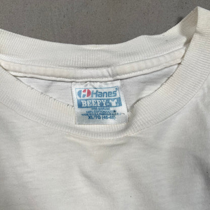 1987 Grateful dead club jed tee white Size XL hanes tag USED v12448