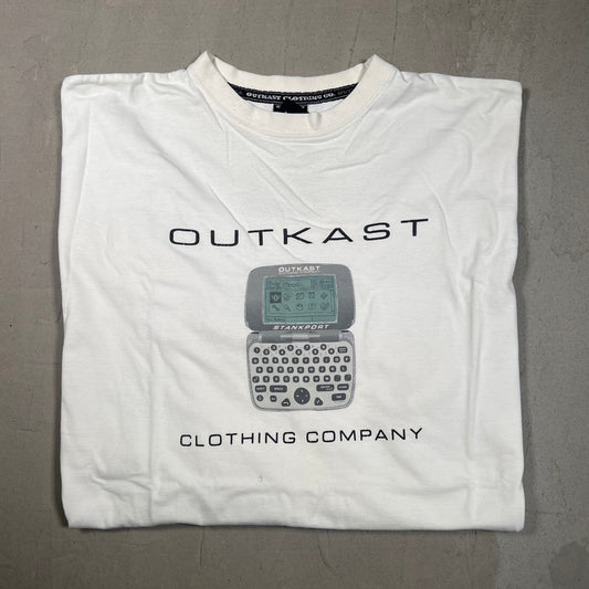 Outkast Clothing Company Stankport White Longsleeve Size XL USED v14640