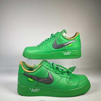Nike Air Force One Off White Brooklyn Green (2022) Size 11 USED s16032