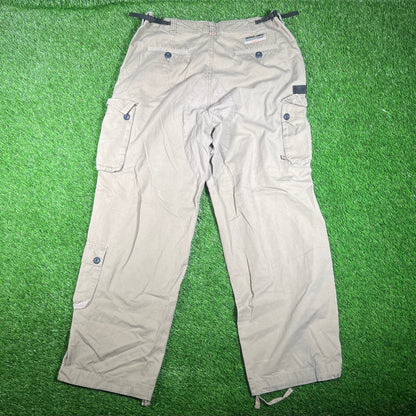 Y2K Triple Five Soul Tan Cargo Pants Size 36 USED v17904