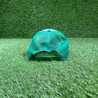 La Ropa Kisses Green Trucker Hat USED x15183