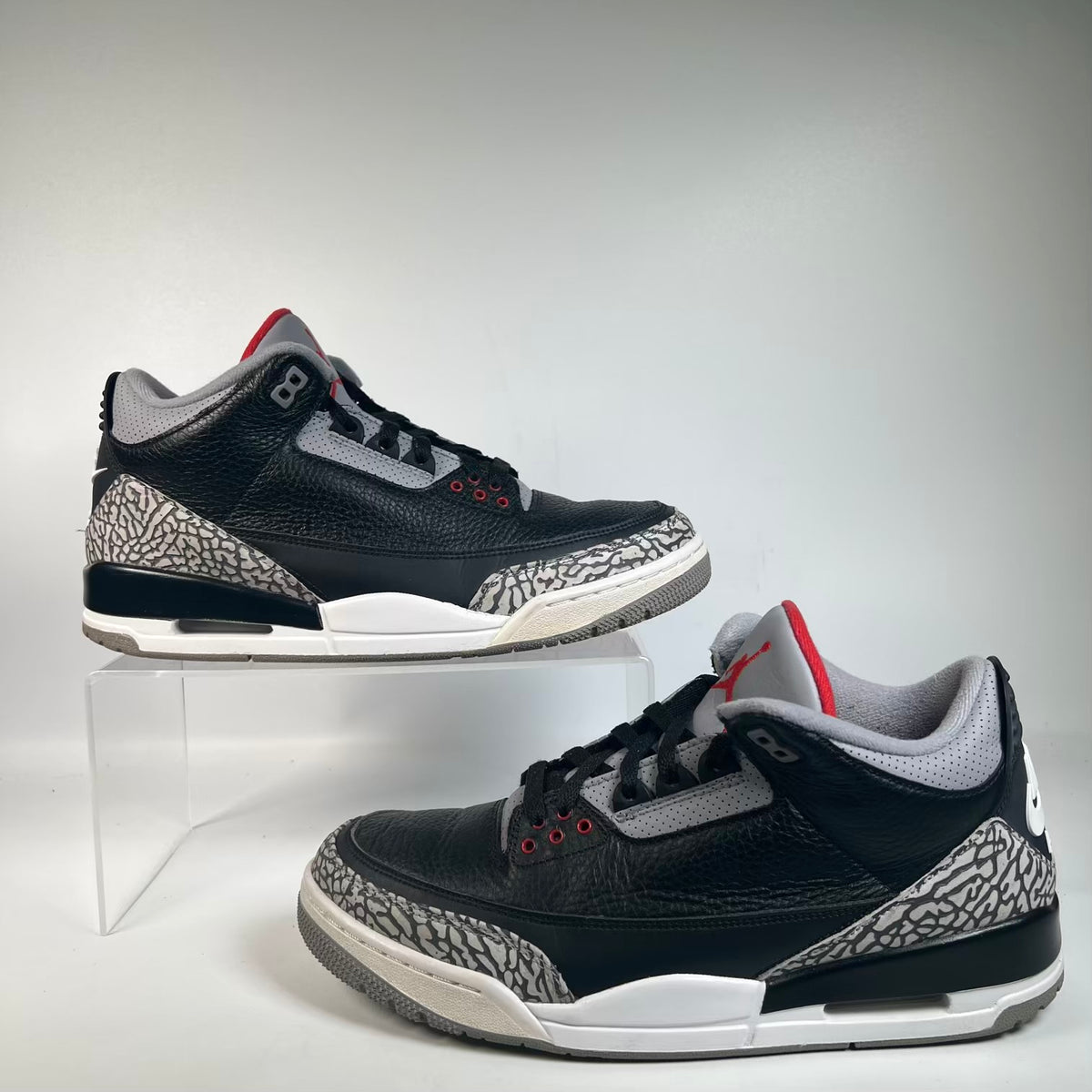 Jordan 3 Black Cement (2018) Size 11 USED s23331