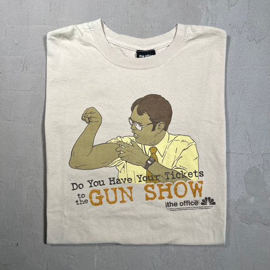 The office Dwite Tan Tee Size XL USED v3317