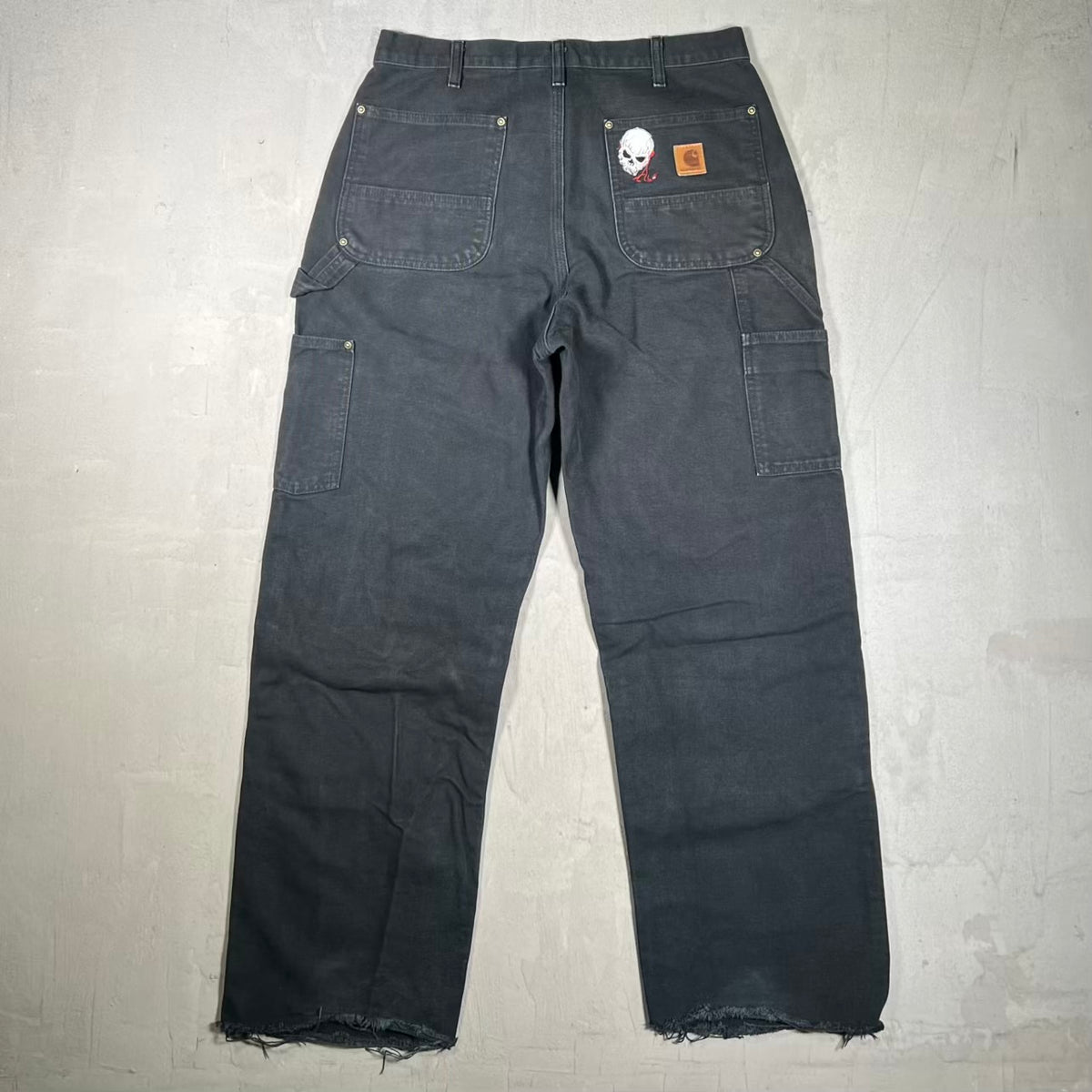 Carhartt Black Double Knees Size 33 USED v20260