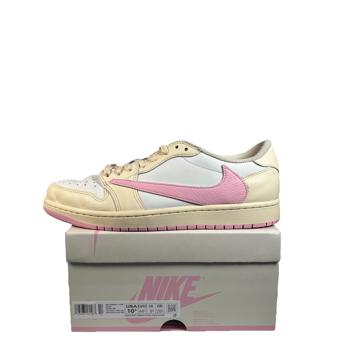 Jordan 1 Low Travis Scott Shy Pink (2026) Size 10.5 USED s22750