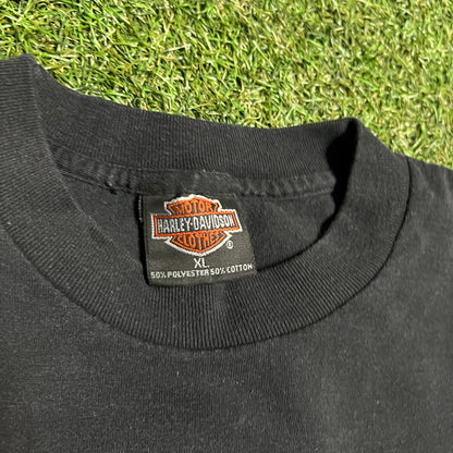 1991 Harley Davidson Milwaukee Black Tee Size XL USED v16484