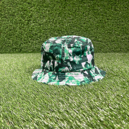 Stussy Green Love laura Bucket Hat One Size NEW x15727