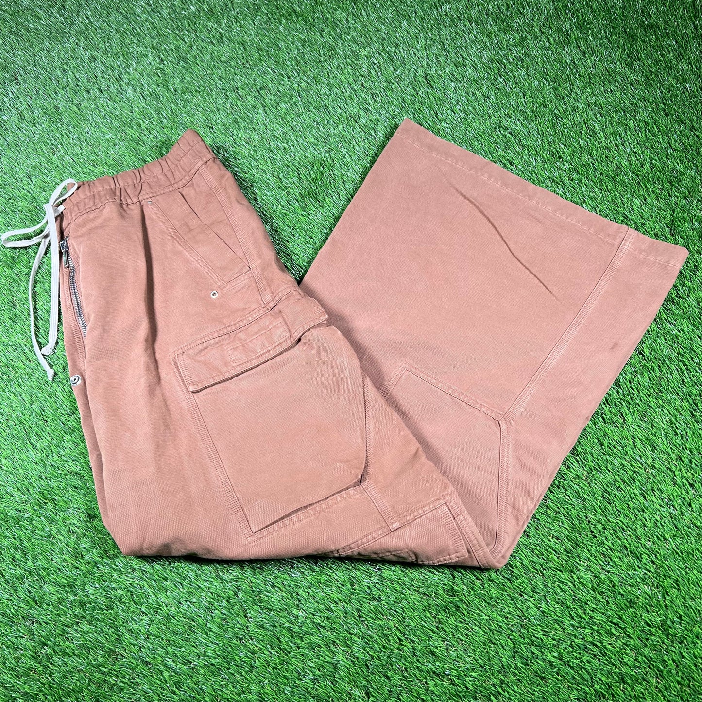 Rick Owens DRKSHDW EDFU Double Cargo Jumbo Belas Brown (2023) Size Large x14738