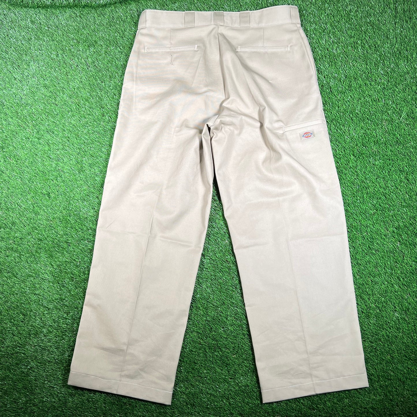 Dickies Carpenter Double Knee Tan Pants Size 36 USED v17832