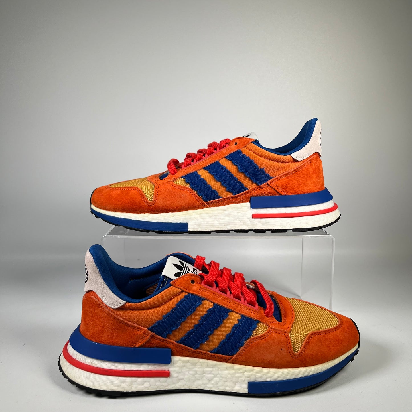 Adidas ZX 500 Dragon Ball Z Son Goku (2018) Size 8.5 USED s19211