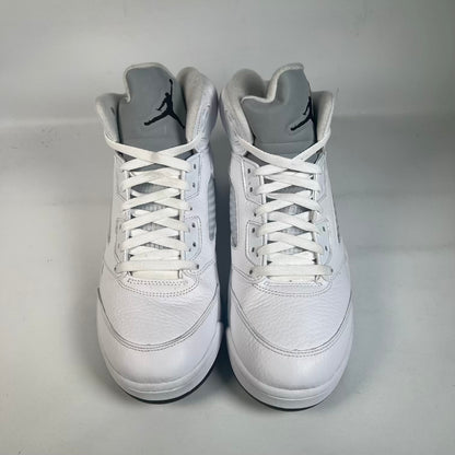 Jordan 5 White Metallic (2026) Size 9.5 USED s23625