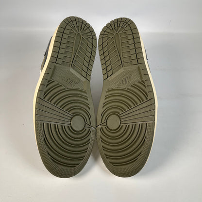 Jordan 1 Low Travis Scott Medium Olive (2024) Size 8.5 NEW s22383