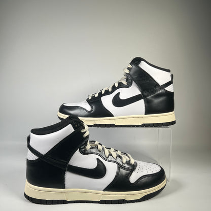 Nike Dunk High Vintage Black (2022) Size 9m / 10.5w NEW s20610