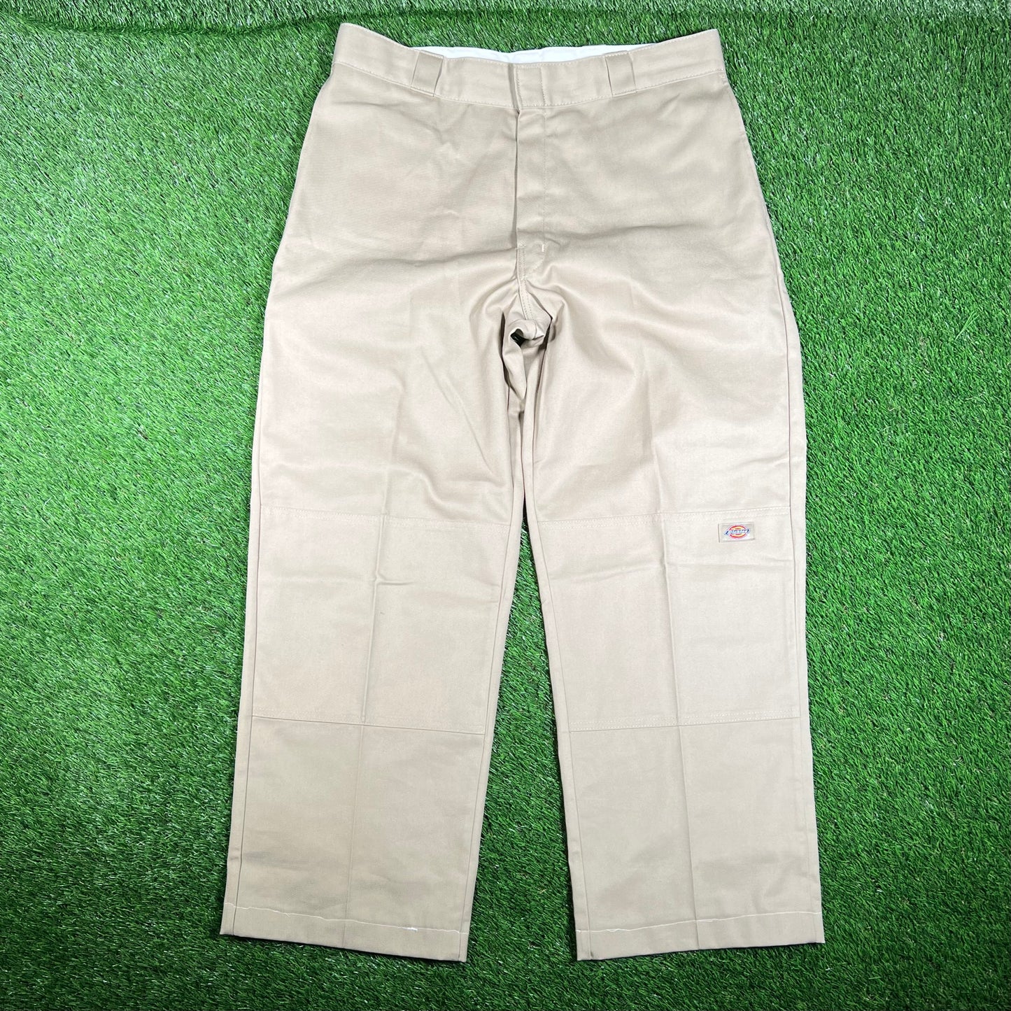 Dickies Carpenter Double Knee Tan Pants Size 36 USED v17832