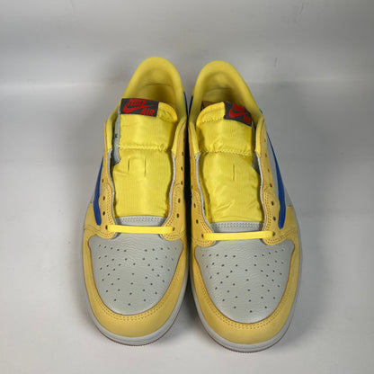 Jordan 1 Low Travis Scott Canary (2024) Size 10.5m / 12w NEW s21909