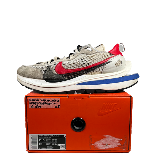 Nike Vaporwaffle Sacai Sport Fuchsia Game Royal (2020) Size 11.5 USED s19991