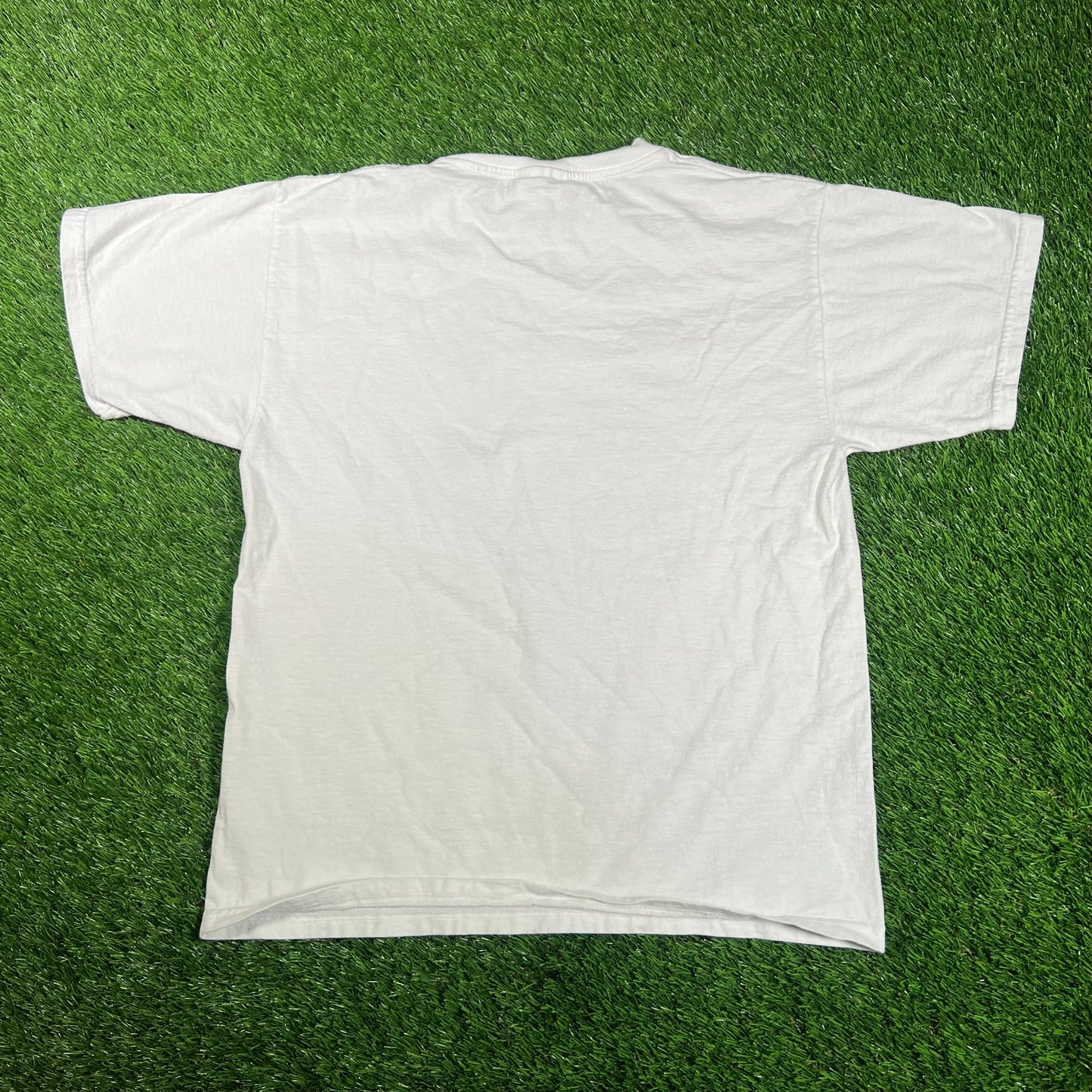 1999 Ricky Martin White Protrait Tee Size Small USED v18221
