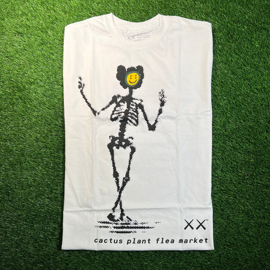 Kaws Cactus Plant Flea Market Whtie Tee Size Medium NEW x16922